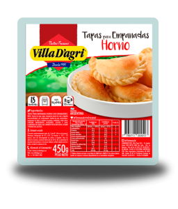 Discos de massa para empanadas forno