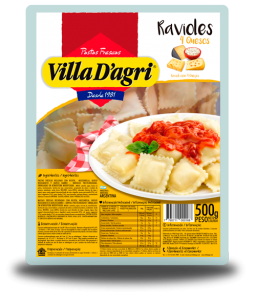 Ravioli com 4 queijos